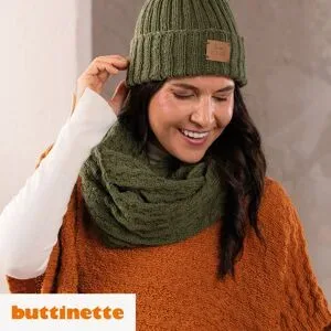 Strickanleitung ? Quergestrickter Loop aus Woll Butt Imke