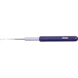 Prym Garnhäkelnadel mit teilbarem Kunststoffgriff, Länge: 12,5 cm