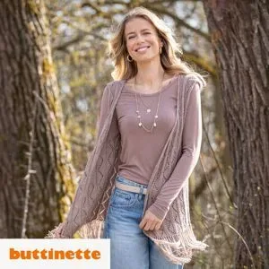 Strickanleitung ? Fransenweste aus Woll Butt Perle