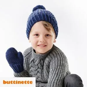 Strickanleitung ? Mütze im Tupfenmuster Ida