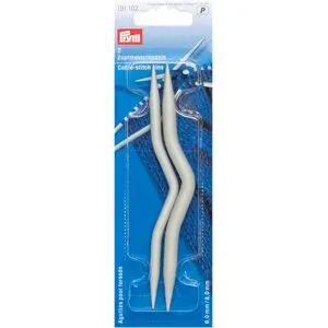 Prym Zopfmusternadeln, Stärke: 6 mm und 8 mm