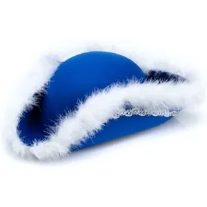 Funken-Dreispitz, blau