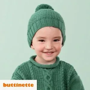 Strickanleitung ? Jungenmütze mit Bommel aus Woll Butt Venia