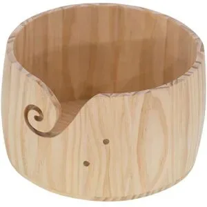 Holz-Wollknäuelschale, 18 cm Ø