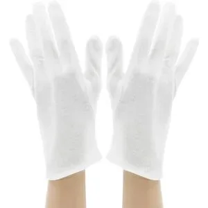 Handschuhe, weiß