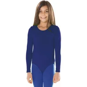 Kinder-Langarmbody, blau