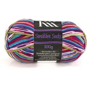 KKK Sockenwolle Sensitive Socks Color 