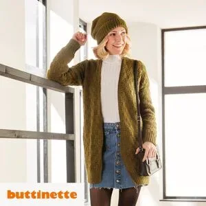 Strickanleitung ? Long-Cardigan Heidi
