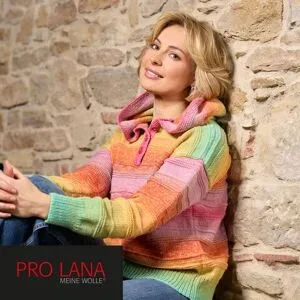 Strickanleitung ? Hoodie mit Polo-Ausschnitt aus Pro Lana 1-2-3 Ideen Merino