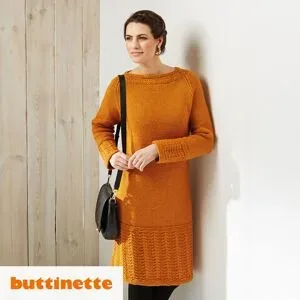 Strickanleitung ? Elegantes Strickkleid Versailles