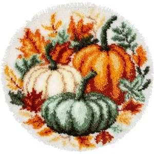 Knüpf-Formteppich 