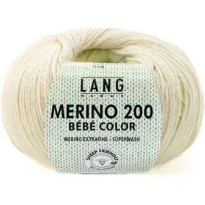 Lang Yarns Wolle Merino 200 Bébé Color 