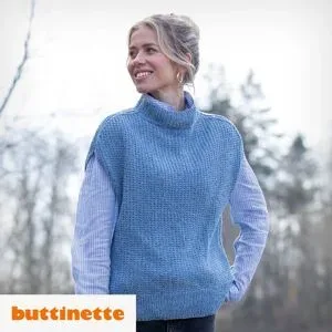 Strickanleitung ? Pullunder aus Woll Butt Primo Nordic Tweed
