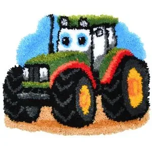 Knüpf-Formteppich 