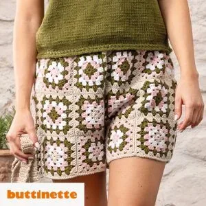 Häkelanleitung ? Häkelshorts aus Woll Butt Primo Linda