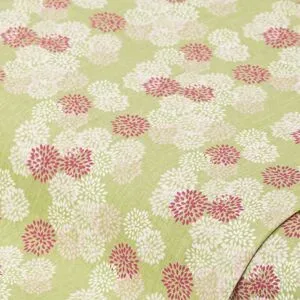 Baumwollstoff Blüten grafisch 