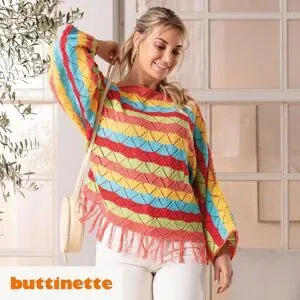 Strickanleitung ? Shirt im Zackenmuster aus Woll Butt Sonja