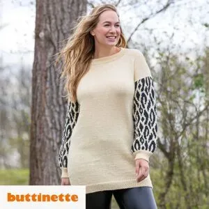 Strickanleitung ? XL-Longpullunder aus Woll Butt Versailles