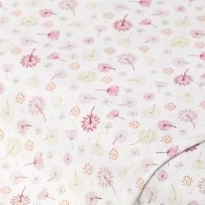 Baumwollstoff-Digitaldruck Pusteblume 
