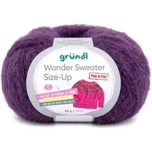 gründl Wolle Wonder Sweater Size-Up