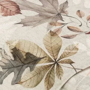 Dekostoff Herbstblätter 