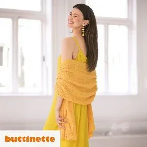 Strickanleitung ? Stola aus Woll Butt Lilia