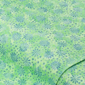 Baumwollstoff Batik-Sternblüte 