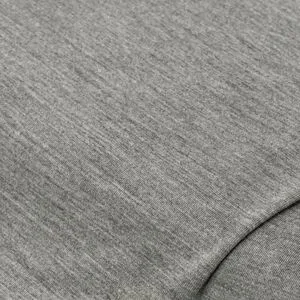 Elastik-Jersey Uni, grau-meliert