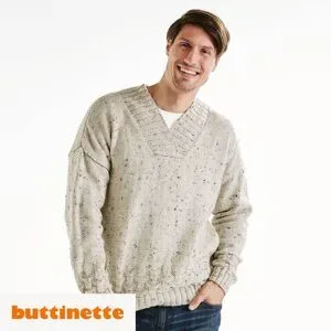 Strickanleitung ? Herrenpullover aus Woll Butt Vroni