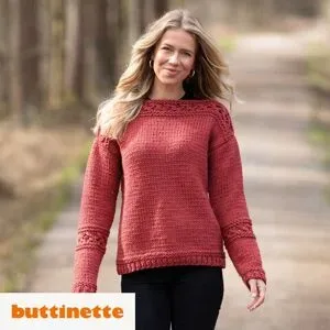 Strickanleitung ? Damenpullover aus Woll Butt Versailles Big