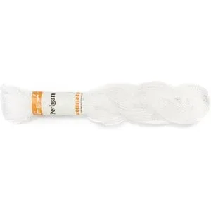 buttinette Perlgarn, weiß, 25g-Strang