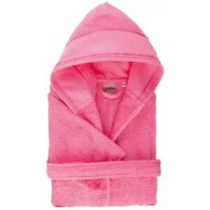 buttinette Kinder-Bademantel, rosa