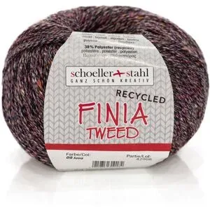 Schoeller + Stahl Wolle Finia Tweed, lava