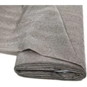 Aufbügel-Vlies, anthrazit, 35 g/m²