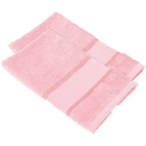 buttinette Gästetücher 2er-Pack, rosa