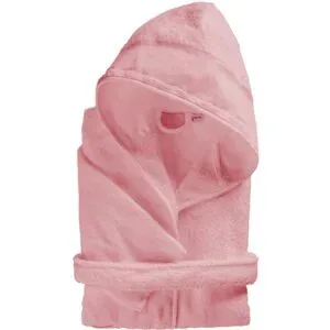 buttinette Kinder-Bademantel, mauve