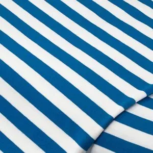Streifen-Jersey, blau/weiß