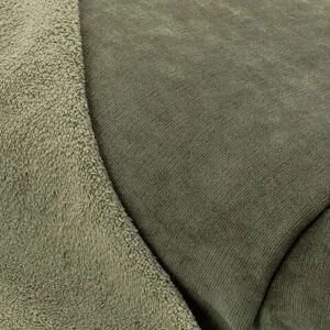 Doubleface-Strick/Plüsch, khaki