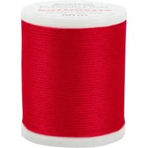 Original buttinette Sticktwist, rot, 50 m