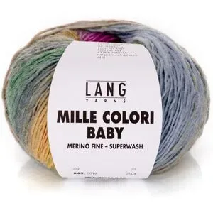 Lang Yarns Wolle Mille Colori Baby, lemon