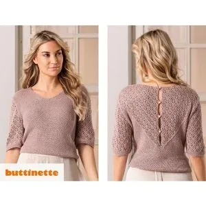 Strickanleitung ? Strick-Shirt aus Woll Butt Pearl