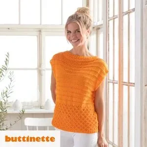 Strickanleitung - Top aus Woll Butt Ellie