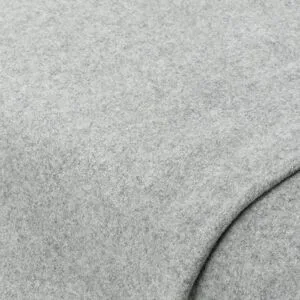 Baumwoll-Fleece, hellgrau