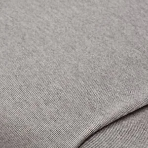Romanit-Jersey mit Elasthan, mittelgrau