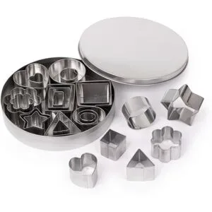 Metall Ausstechformen, 2?4 cm, 24 Stück