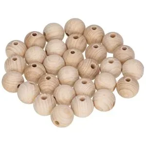 Holzkugeln, 25 mm Ø, 30 Stück