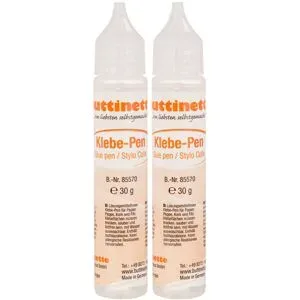 buttinette Klebe-Pen, 2x 30g