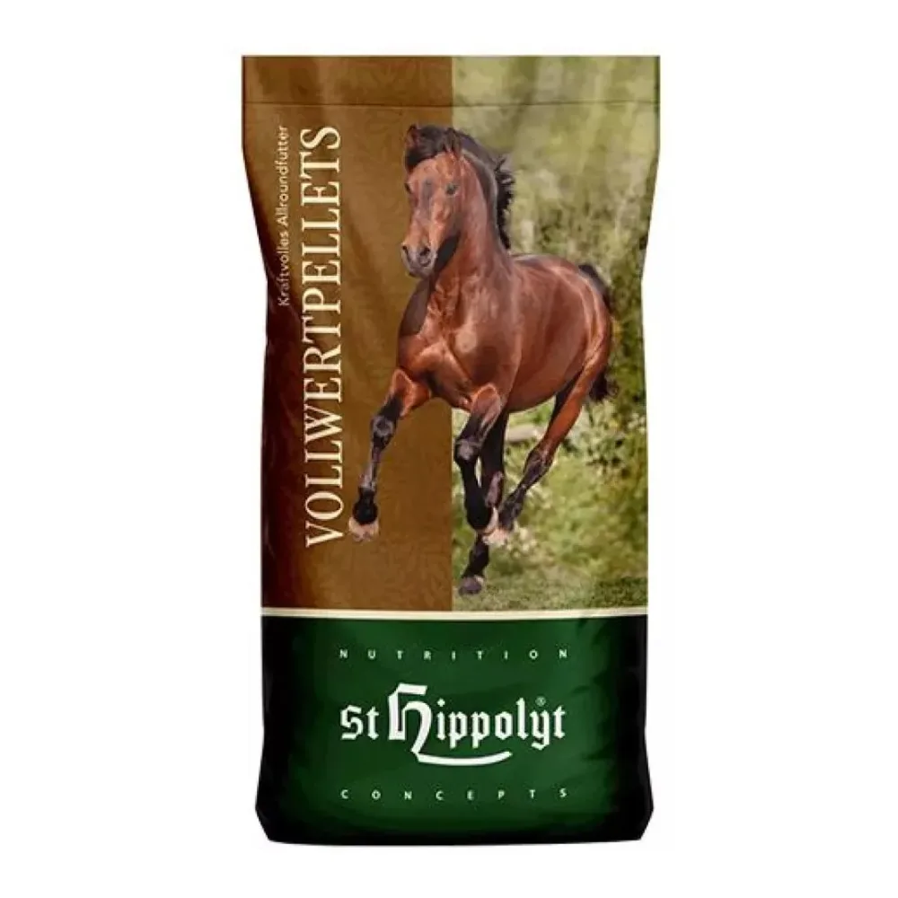 St. Hippolyt Vollwertpellets - Braun -  Inhalt: 25 kg