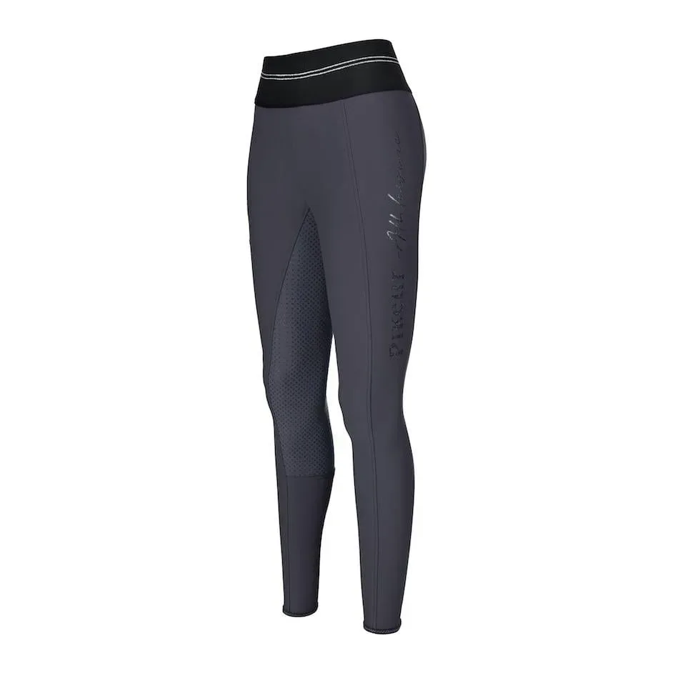 Pikeur Reitleggings Gia Grip Athleisure II Vollbesatz Damen - dark shadow Grösse Bekleidung Damen: 34, Farbe: Dark Shadow