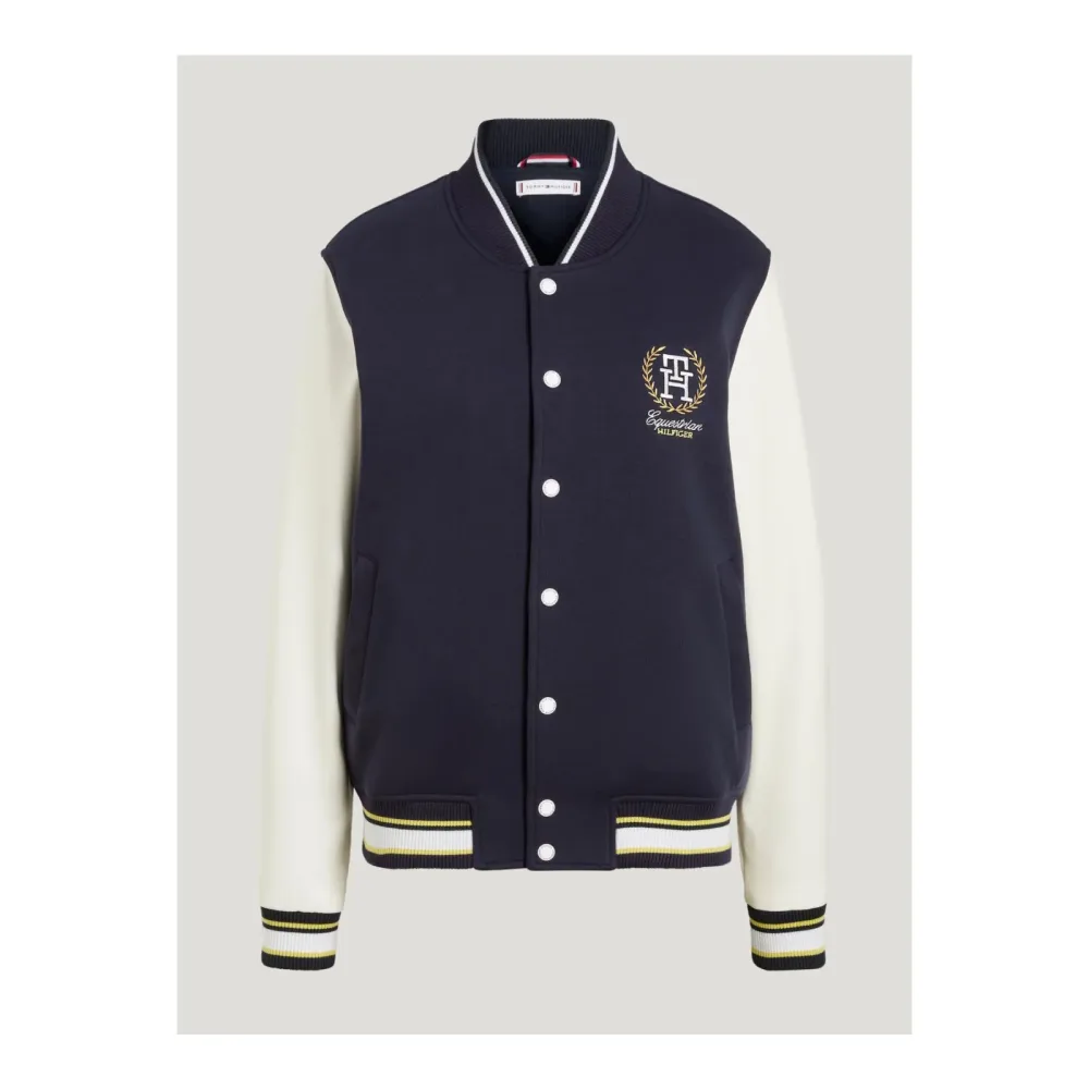 Tommy Hilfiger Equestrian Jacke Mayfield College Damen - Desert Sky -  Grösse Bekleidung Damen: XL